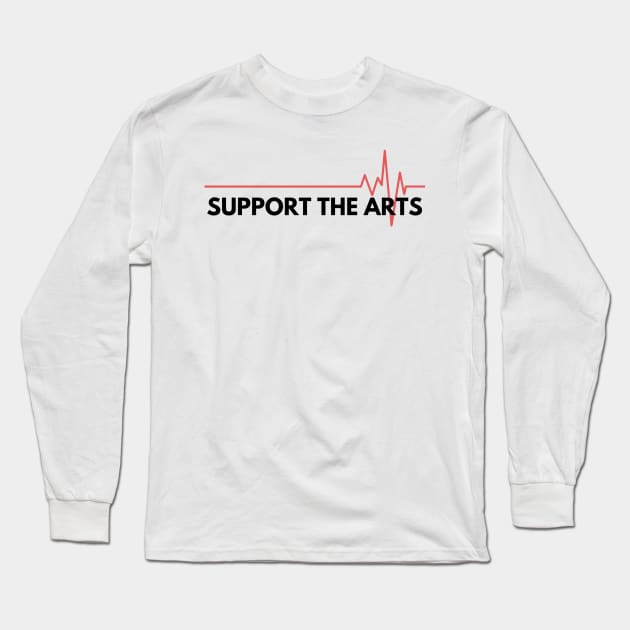 Support The Arts 2020 Long Sleeve T-Shirt by Teatro